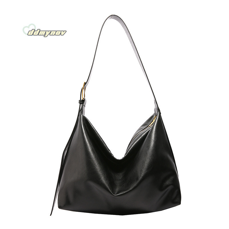 Korean Style Daily Soft Minimalist Shoulder 2024 New Women's Large Capacity Crossbody Bag ddmynov