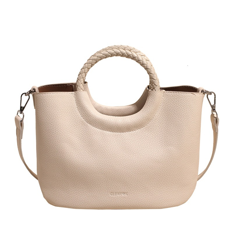 designer Fashion Handbag for Women 2025 New Style Lychee Texture Stylish Shoulder Bag Versatile Mother-Daughter Crossbody Bag