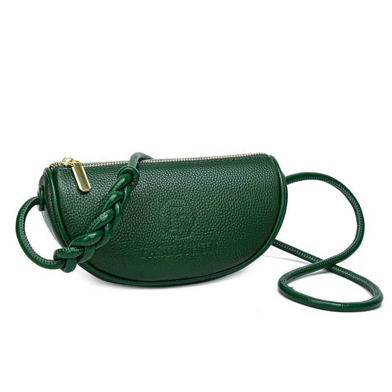 FAshion Mini Bags Trend Designer Handbags WomenS Genuine Leather Casual Lady Shoulder Black Crossbody Bag For girl M250606