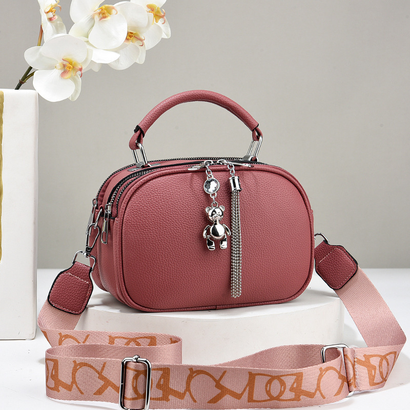 Quality New Style New Small Square Bag Small Round Bag Shoulder Bag Hot Sale Handbag Crossbody Bag Large Capacity Matching New Free Delivery Designer 