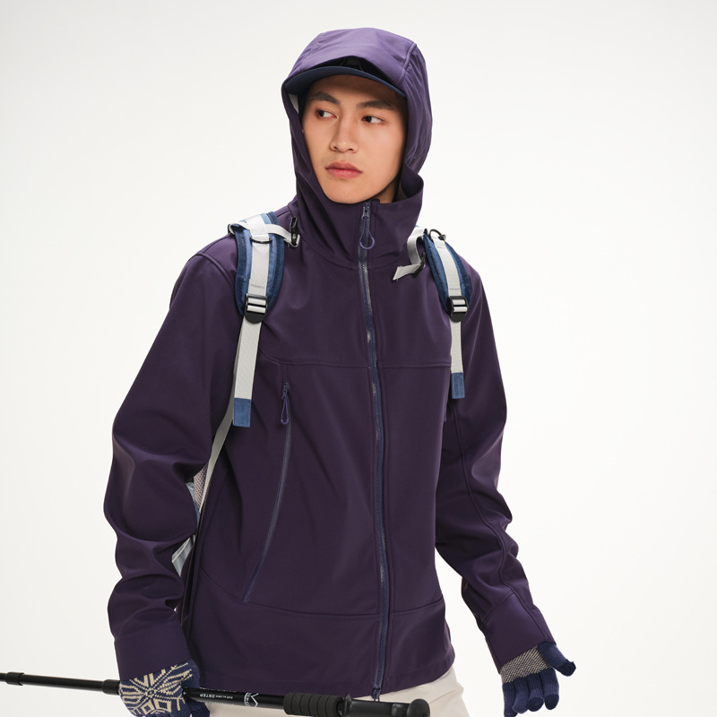 Ddmyoutdoor Year New Outdoor Couple Stormtrooper Jacket Windproof Waterproof Mountain Soft Shell Sports Fashion Leisure Coat Jackets