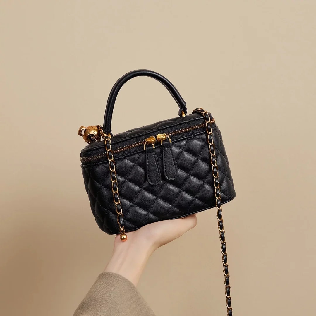 Designer Bags Luxury Free Shipping High-end Quilted Chain Bag Luxury Exquisite Handbag Women's Box Bag Small Square Bag Shoulder Crossbody Bag Wo