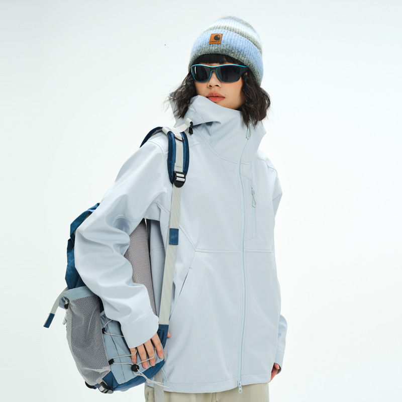 Ddmyoutdoor New Outdoor Mountain Style For Couples Waterproof And Windproof Mountaineering Suit Single Flush Soft Shell Jacket Women S Assault Suit Ja