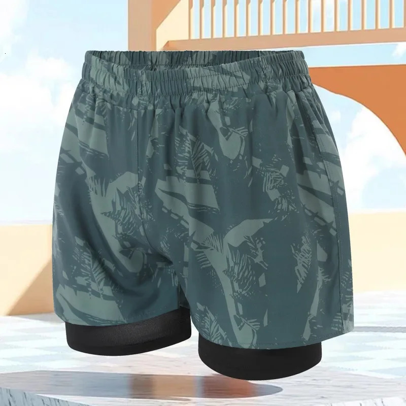 Mens Swimming Trunks Quick Dry Large Size Anti-Embarrassment Beach Pants Essential for Springs And Beach Travel 250530