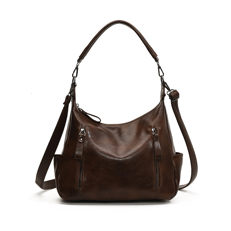 Free Shipping Designer Bag Large Capacity Women 2025 New Fashionable Crossbody With Versatile Texture For Commuting Single Shoulder Tote Bag Trend