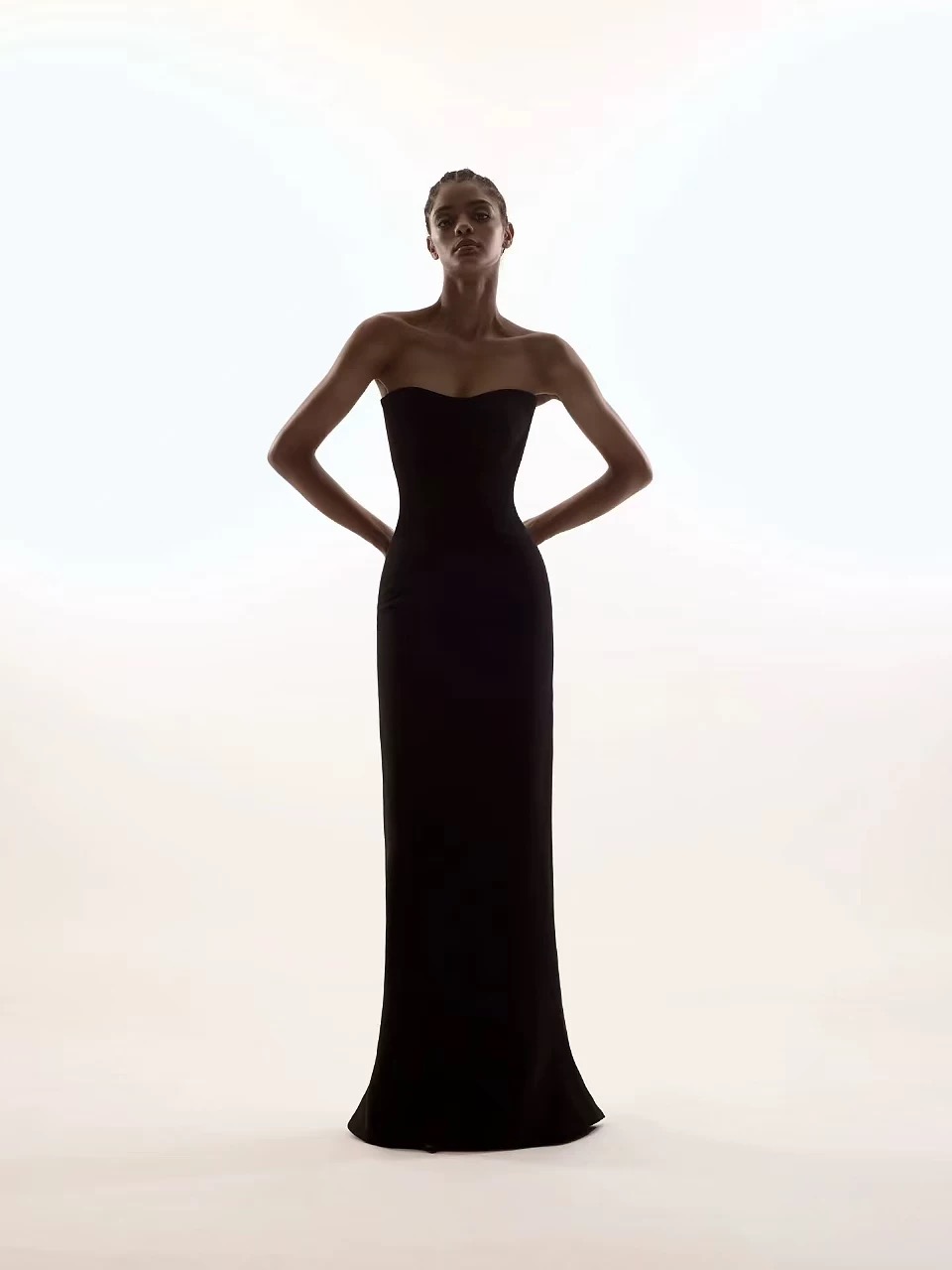 Women's summer dress, sleeveless, Black slim-fit evening banquet year-end party dress, sexy stand-up collar floral cocktail party dress