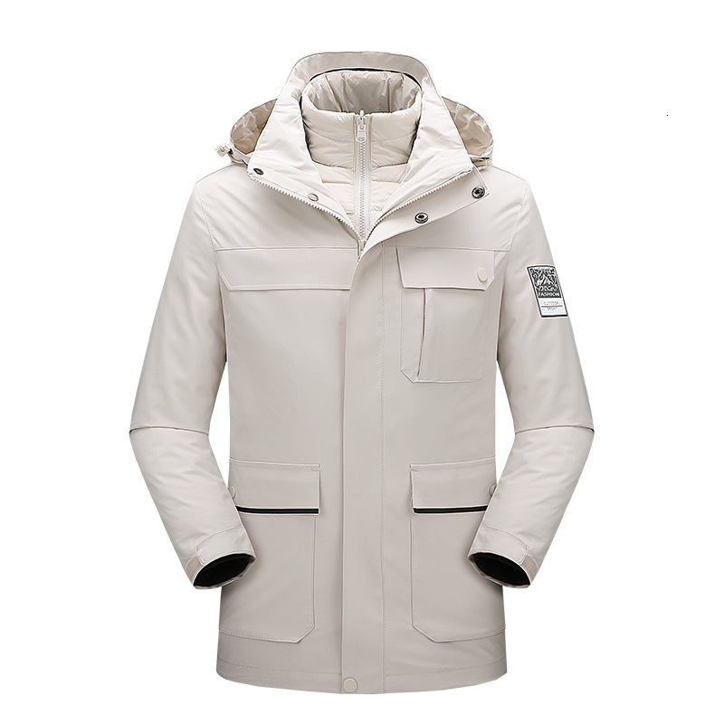 Ddmyoutdoor Winter Outdoor Assault Suit Men S Women S Three In One Detachable Jacket Windproof Waterproof Heated And Thickened Couple Two Piece Set Ja