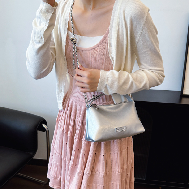 designer Niche Chain Underarm Bag for Women 2025 Summer New High-end Fashion Single Shoulder Bag Versatile Crossbody Pillow Bag