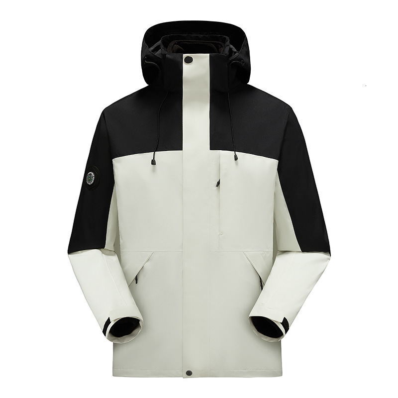Ddmyoutdoor Outdoor In Stormtrooper Jacket Autumn Winter New Couple Style Detachable Color Blocked Warm Thick Two Piece Set Versatile Jackets