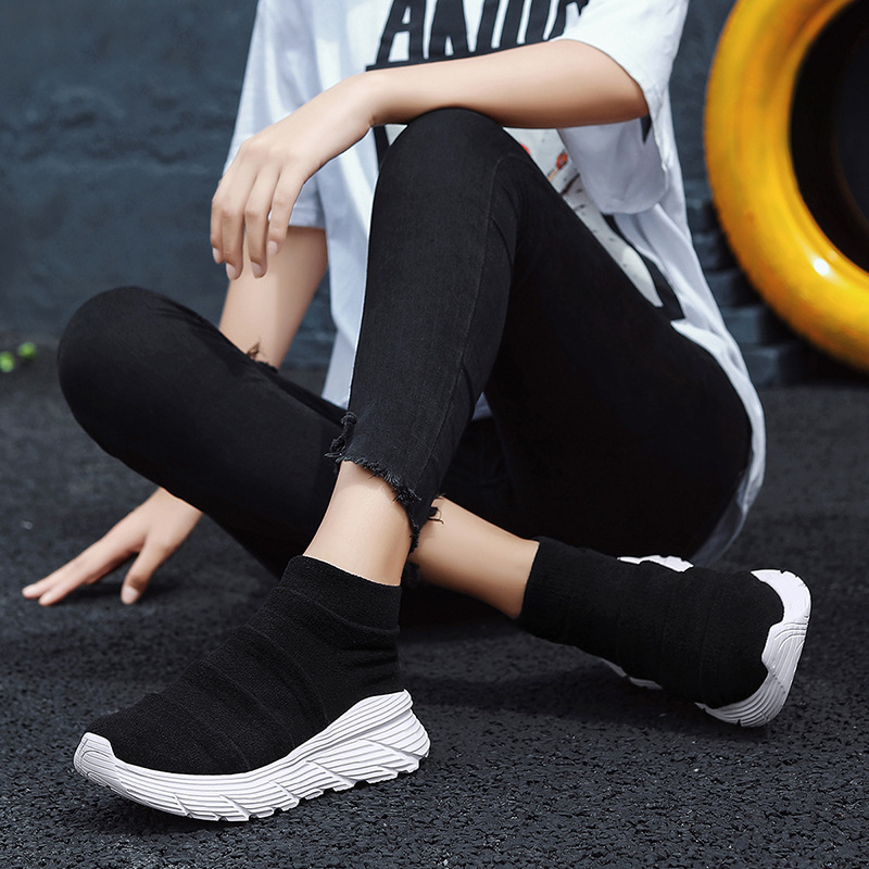 New Flyknit Sock Slip On Mesh Plus Size Couple Lightweight Casual Men S Sports Casual Shoes Shoes Ddmysaturn