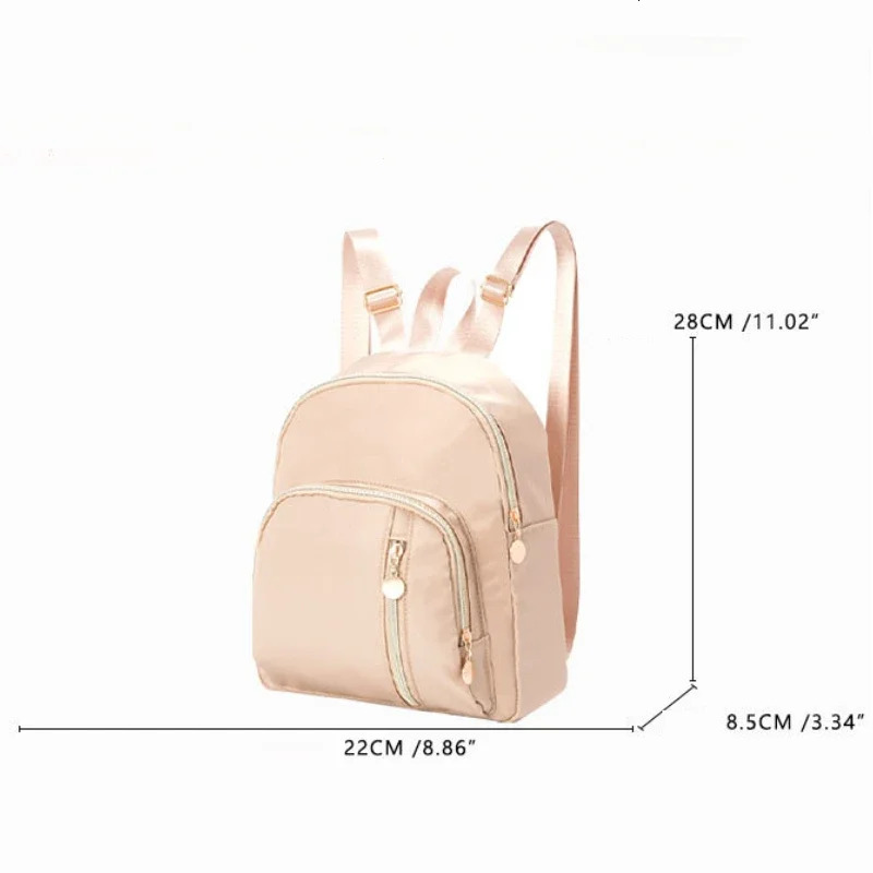 Beige Classic Large Capacity Backpack for Women Casual Backpack Fashionable Simple Backpack Bags for Women 250605