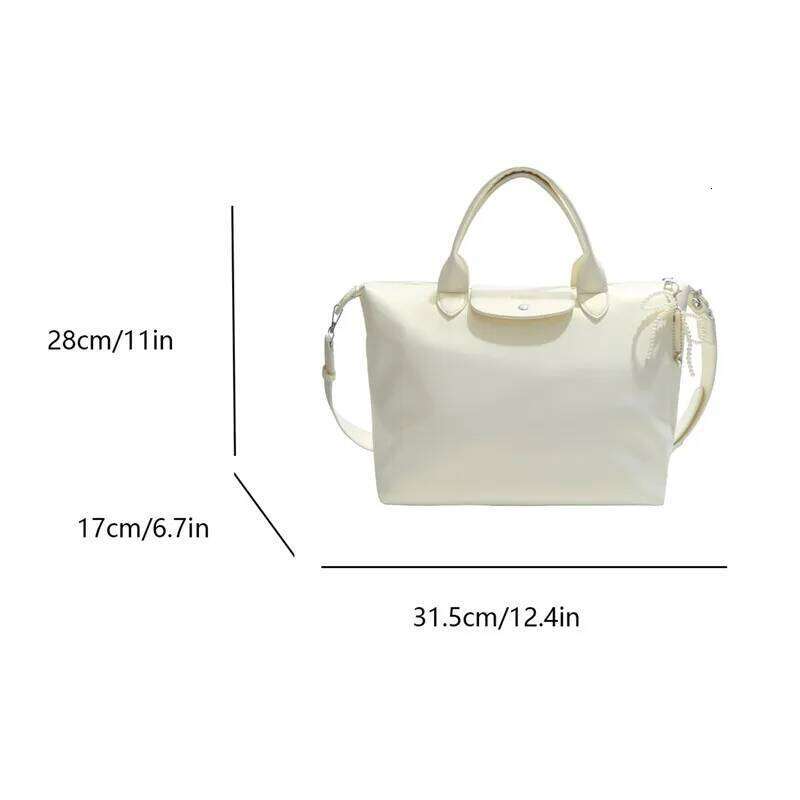 Short-Distance Travel Shoulder Crossbody, New Large Capacity Tote Business Trip Bag, Satchel Lage Bag Cosme