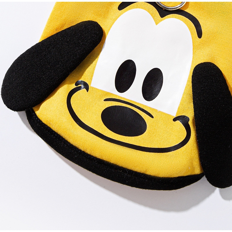 Dogs Shirts Soft Breathable Cute Cartoon Puppy T-Shirts with Leash Ring Tank Top Summer Dog T-Shirts Apparel Sleeveless Dog Vest for Small Medium Dogs