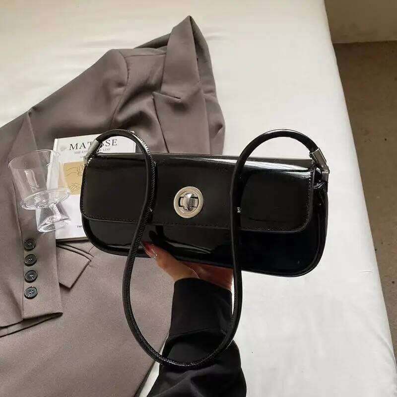 2025 trending Square leather Strap With Printed Large Capacity Shoulder Crossbody for Women Bag genuine