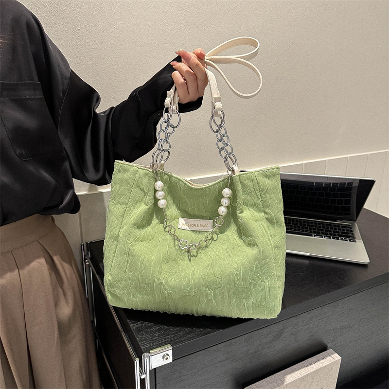 designer 2025 Spring Summer New Fashion Chain Shoulder Bag Large Capacity Tote Bag Women's Bag Supports Wholesale and Mixed Orders