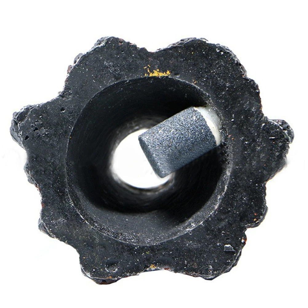 Fish Tank Landscaping Simulation Volcano Aquarium Accessories Rockery Aerator For Aquarium Pump Bubble Stone Oxygen For Aquarium 250604