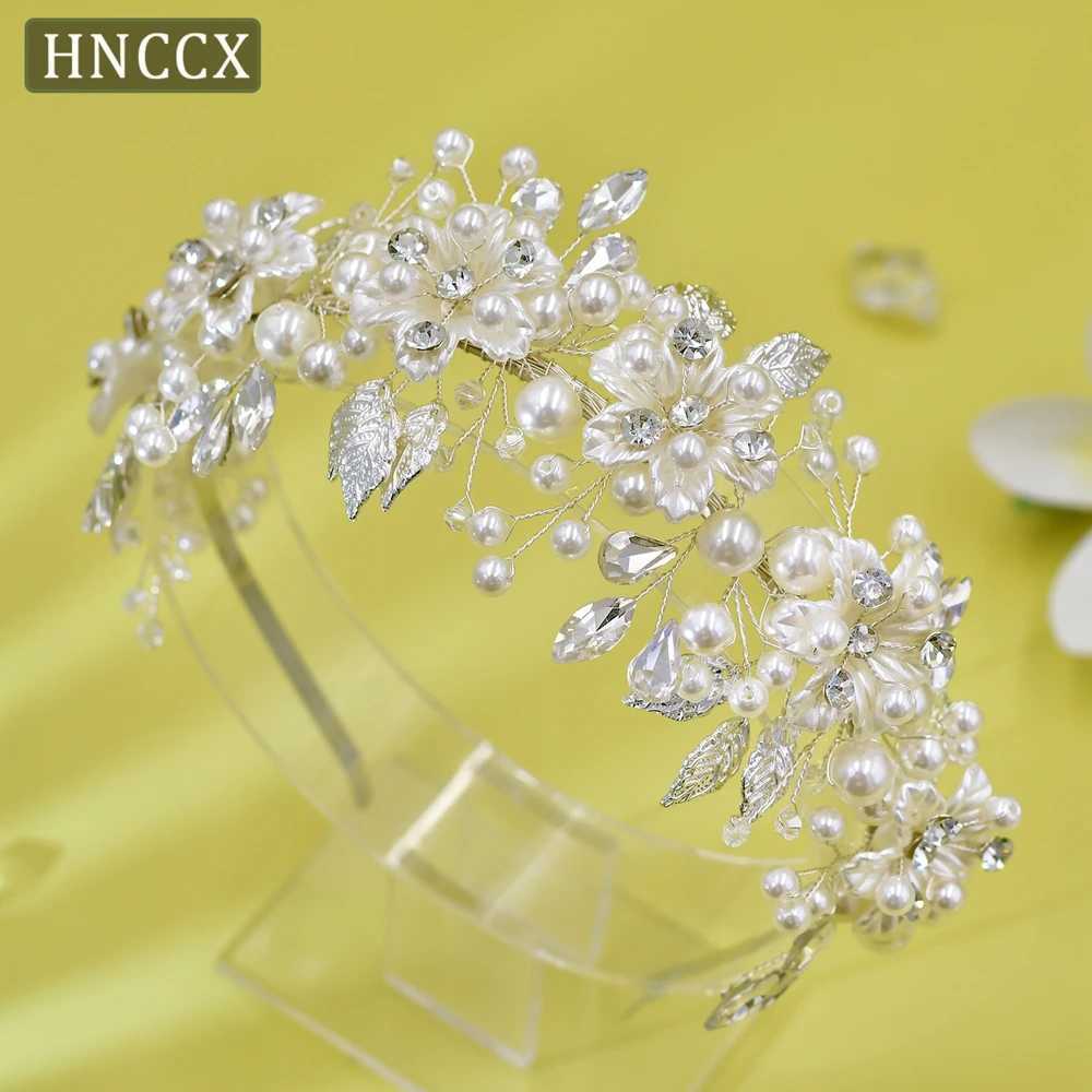 HNCCX Silver Color Alloy Leaves Hair Accessories For Elegant Girls Bride Bridal Wedding Hair Accessories Headpieces Gift CP603 Z250605