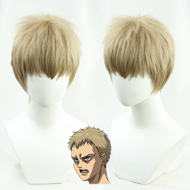 Free Man Attacking giants Eren Jaeger Yelena Zeke Jaeger Mikasa Ackerman Levi Ackerman Armin Arlert cosplay wig