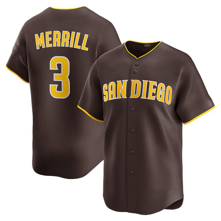 MERRILL 3 TATIS JR 23 MACHADO 13 SOTO 22 BOGAERTS 2 MUSGROVE 44 DARVISH 11 CRONENWORTH 9 HADER 71 Custom Baseball Jeresys Stitched