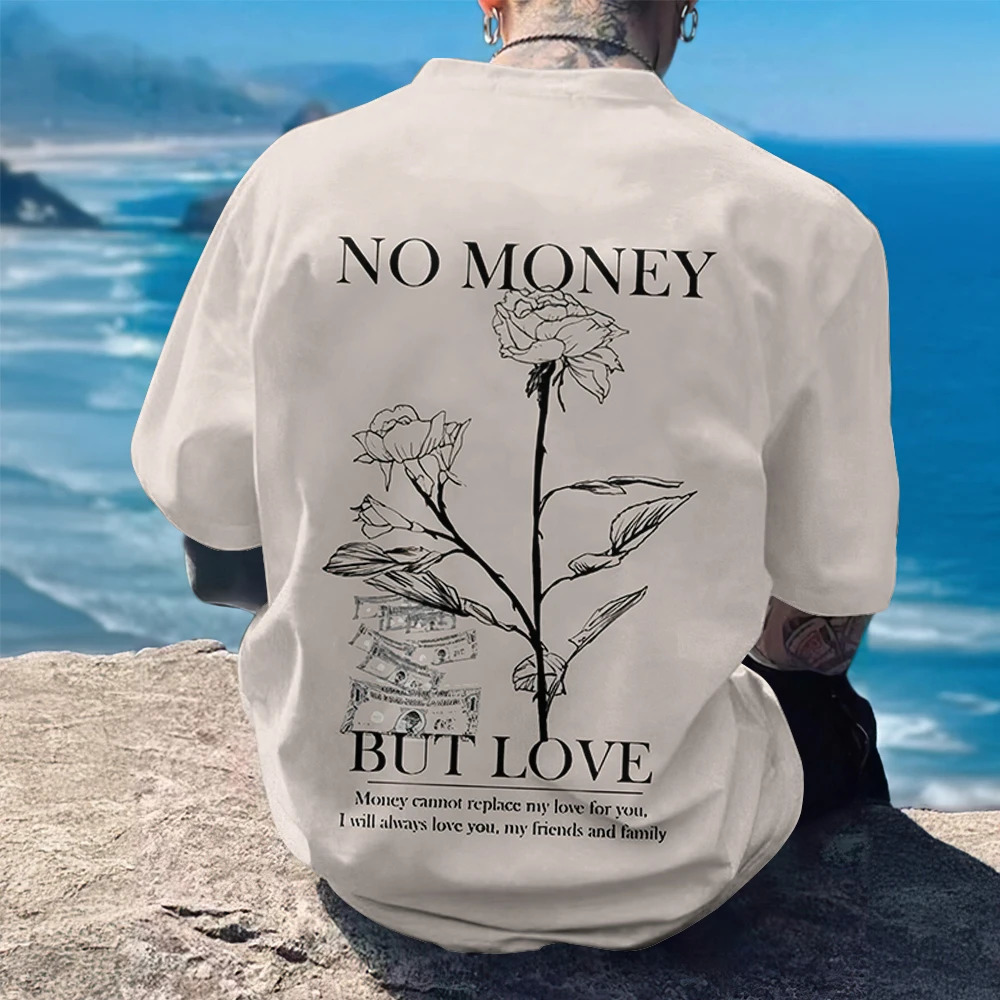 Casual Mens T-Shirt 3d Print Short Sleeve Street Fashion Man Clothing Simple Loose Oversized Tees For Men Breathable T Shirts 250530