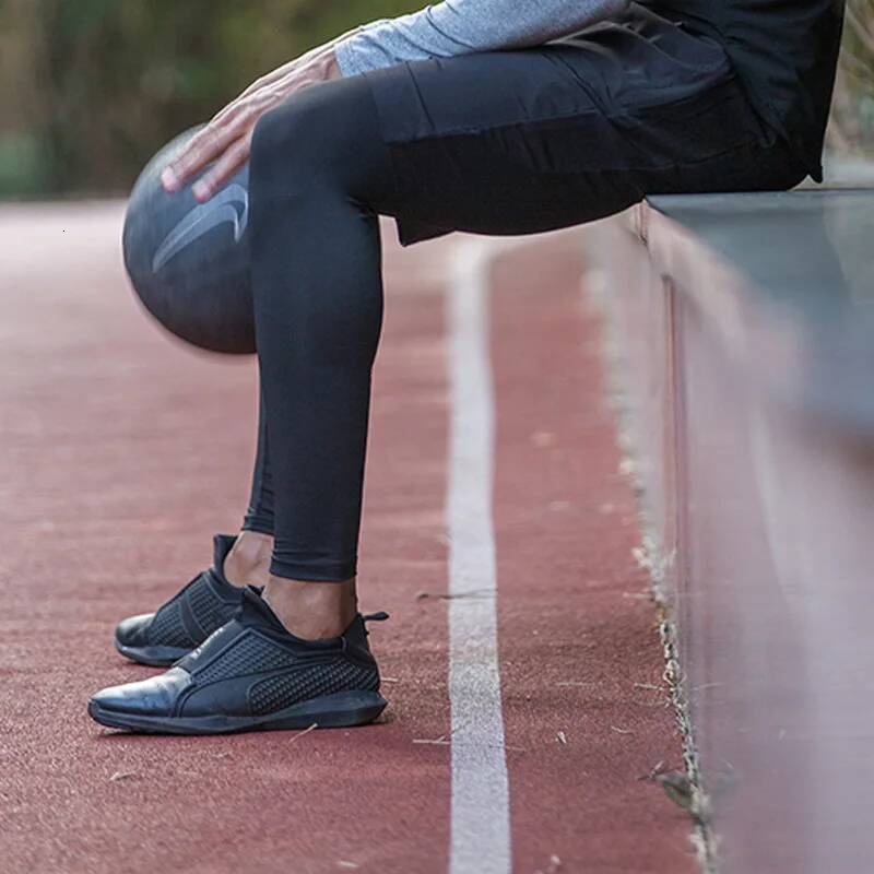 Ddmyoutdoor European Men Compression Tight Leggings Running Sports Workout Bottoms Trousers Jogging Dry Yoga Pants Quick Fiess Training Jogging Suit