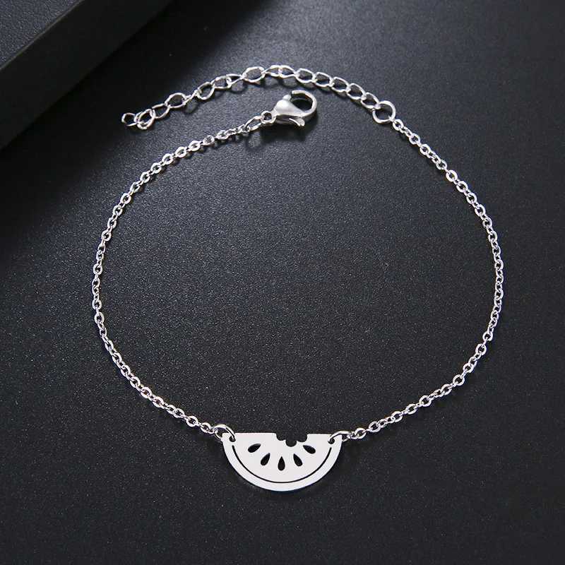 DOTIFI Stainless Steel Bracelet For Women Gold Color Watermelon Pulseira Feminina Lovers Engagement Jewelry W250606