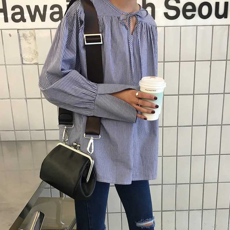 Women Messenger Bag Retro Kiss Lock Shoulder Crossbody Bags for Female Clip Bag Black PU Leather Handbags Phone Purse bolsas M250606