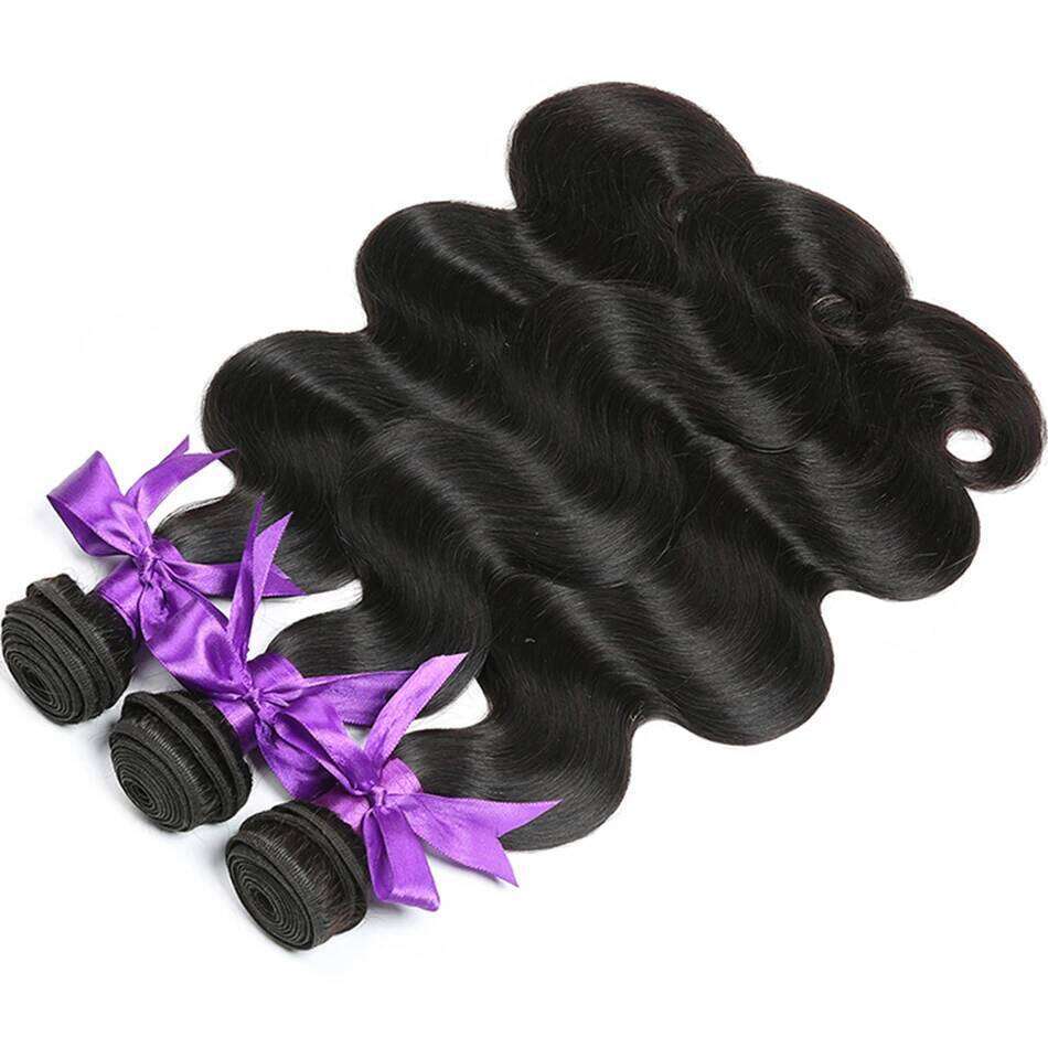 12A Jaycee Brazilian Bodywave 3 Bundles with Body Wave Remy Human Hair Weave With Lace Closure