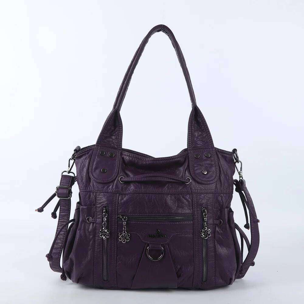 Tote Women Handbags Satchel Top-Handle Handbag PU Bag Dumpling Pack Fashion Multi-Pockets Shoulder Bags