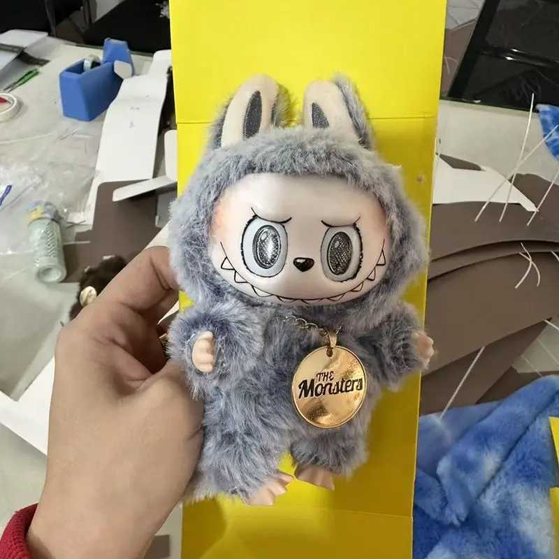 New Arrival Labubu Monster Series Creative Toy Comic Sketch Grey Zimomo Change Doll Toy Kawaii Blind Box Children Birthday Gift X250606