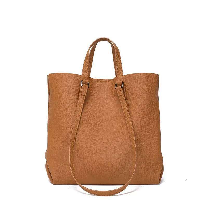 Designer Bags 2025 Cow Genuine Leather Shoulder Bag Female Casual Large Capacity Totes Handbag Ladies Office Work Strap Crossbody Bags New Luxury Bag