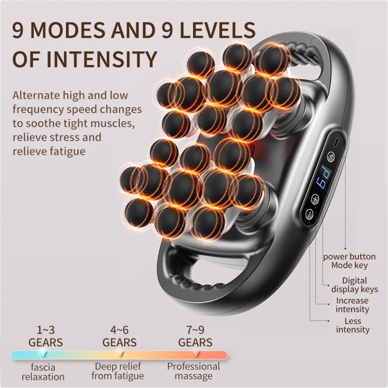 Jinkairui24 Massage Heads Massage Gun Deep Tissue Muscle Professional Grade High Quality Wireless Frequency Vibration Masajeador 250605