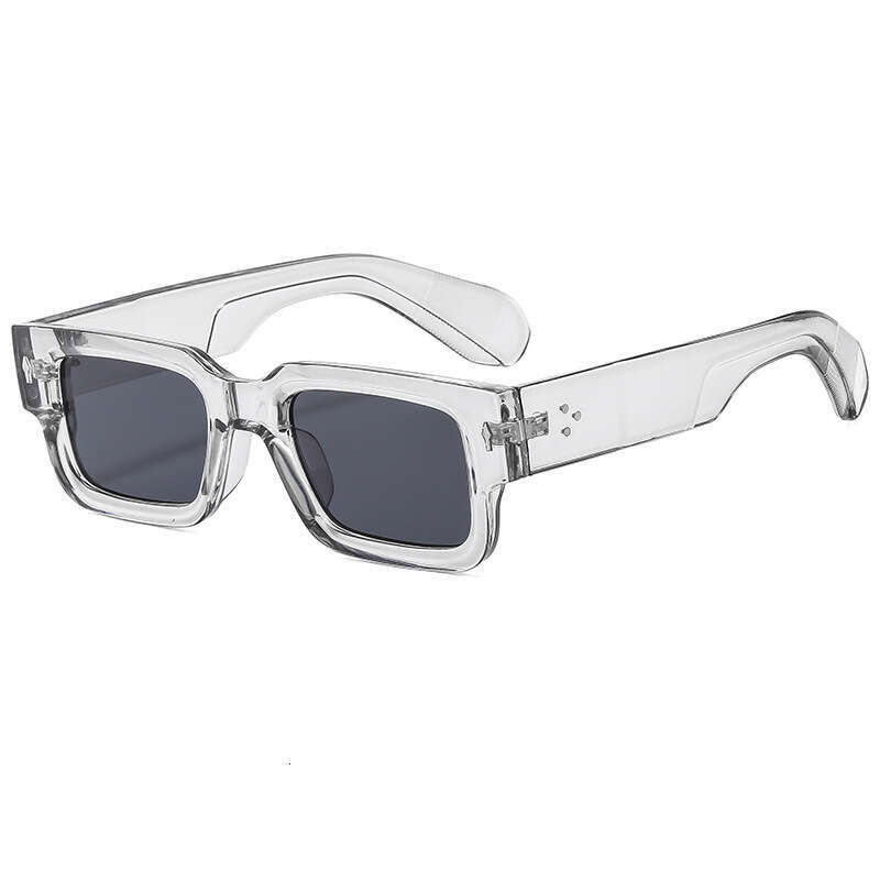 DHCollections Fashion Square Thick Rectangular High-end Casual UV Protection Sunshade Sunglasses