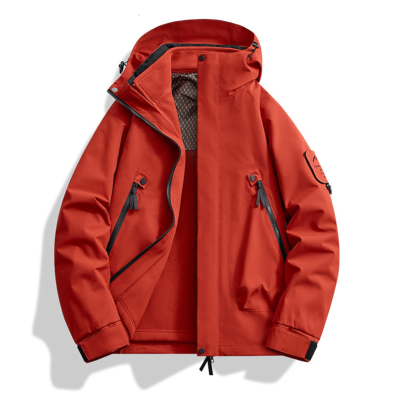 Ddmyoutdoor Autumn Winter New Assault Suit Three In One For Men And Women Outdoor Hiking Fleece Jacket Inner Lining Two Piece Set Made Of Graphene Jac