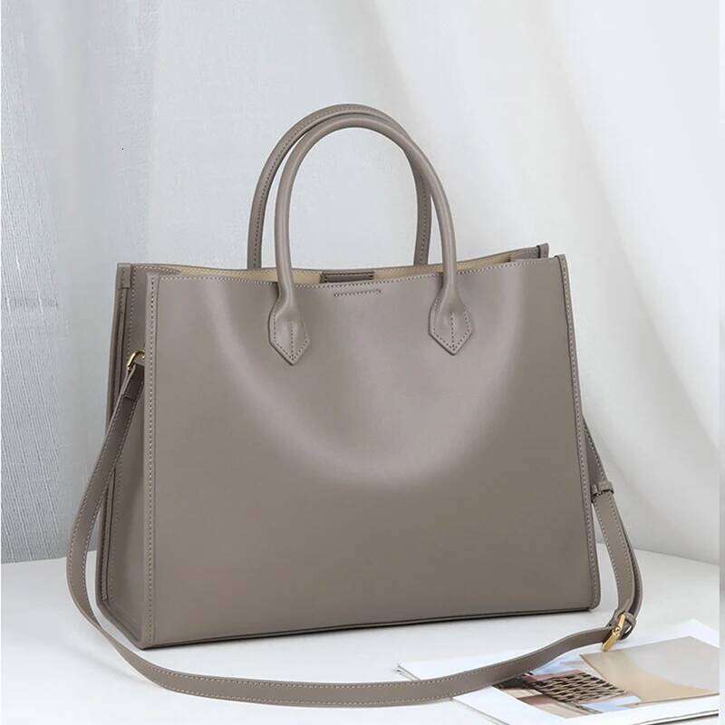 BEEP Handbags Bags Designer Cowhide Leather Shoulder Bag Women Capacity Brand Tote Big Bags 2025/06/06