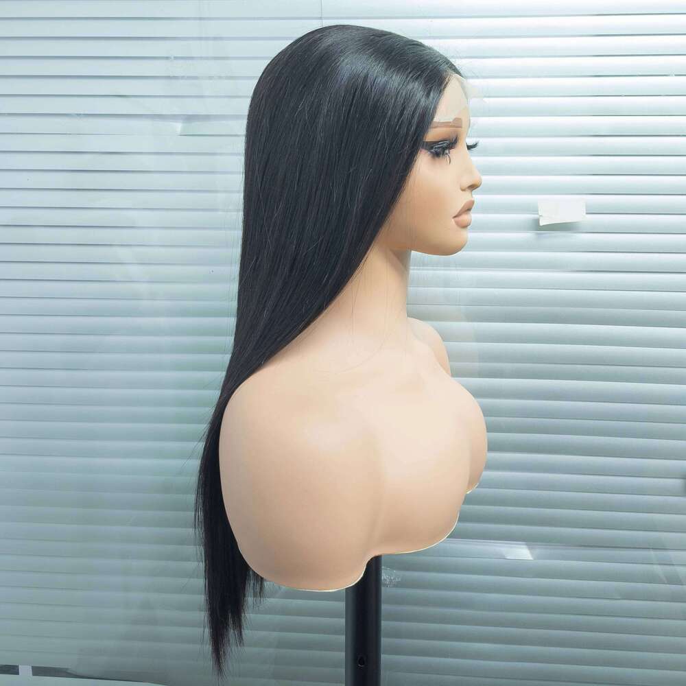 5x5 HD Closure Long Human Hair 300% High Density Lace 20" Vieamese Bone Straight Bob Wigs