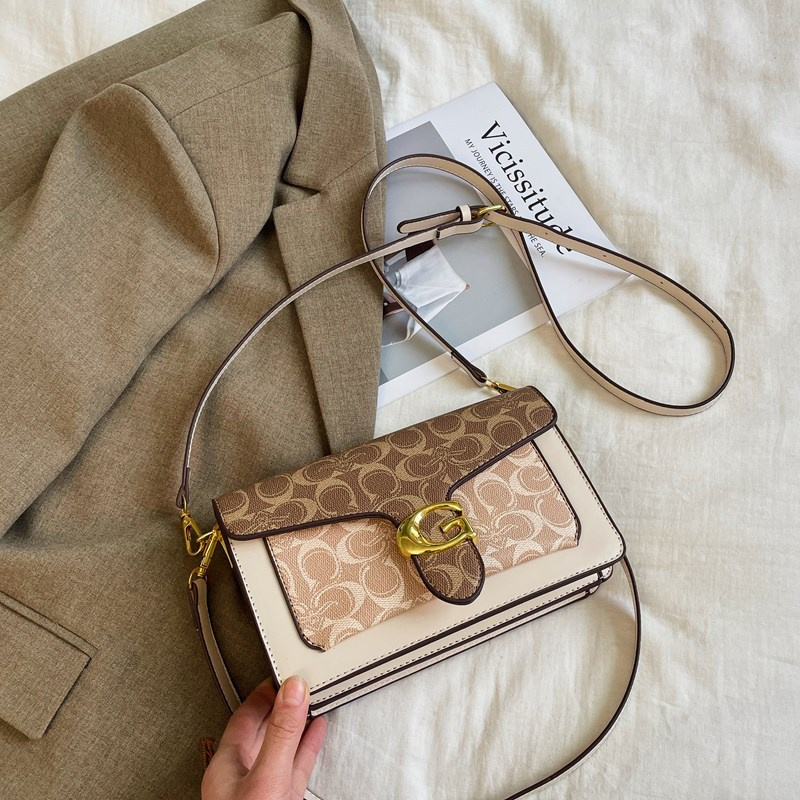 Designer bag free shipping 2025 new fashionable light luxury high-end texture stick bag armpit bag single shoulder crossbody bag for women