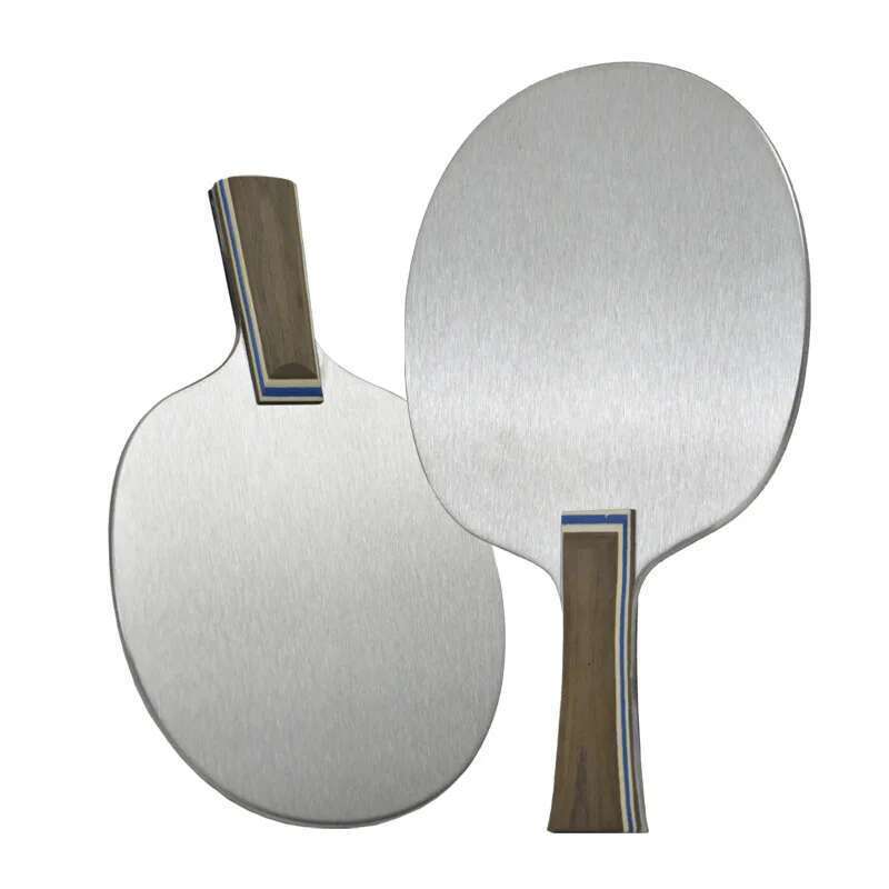 1PC Stainless Steel Table Tennis FL CS Heavy Ping Pong Racket Blade with Ayous Handle For Training