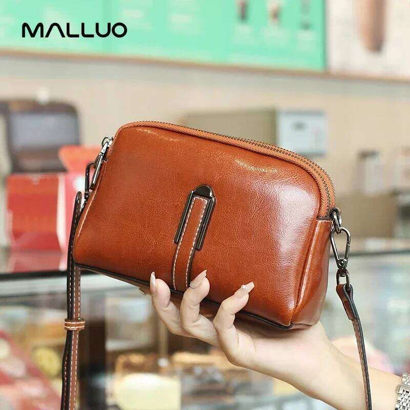Designer Bags 2025 Women Cow Real Leather Small Crossbody Bags Ladies Cowhide Fashion Designer Shoulder Bag Female Phone Handbags Purse Messenger Luxu