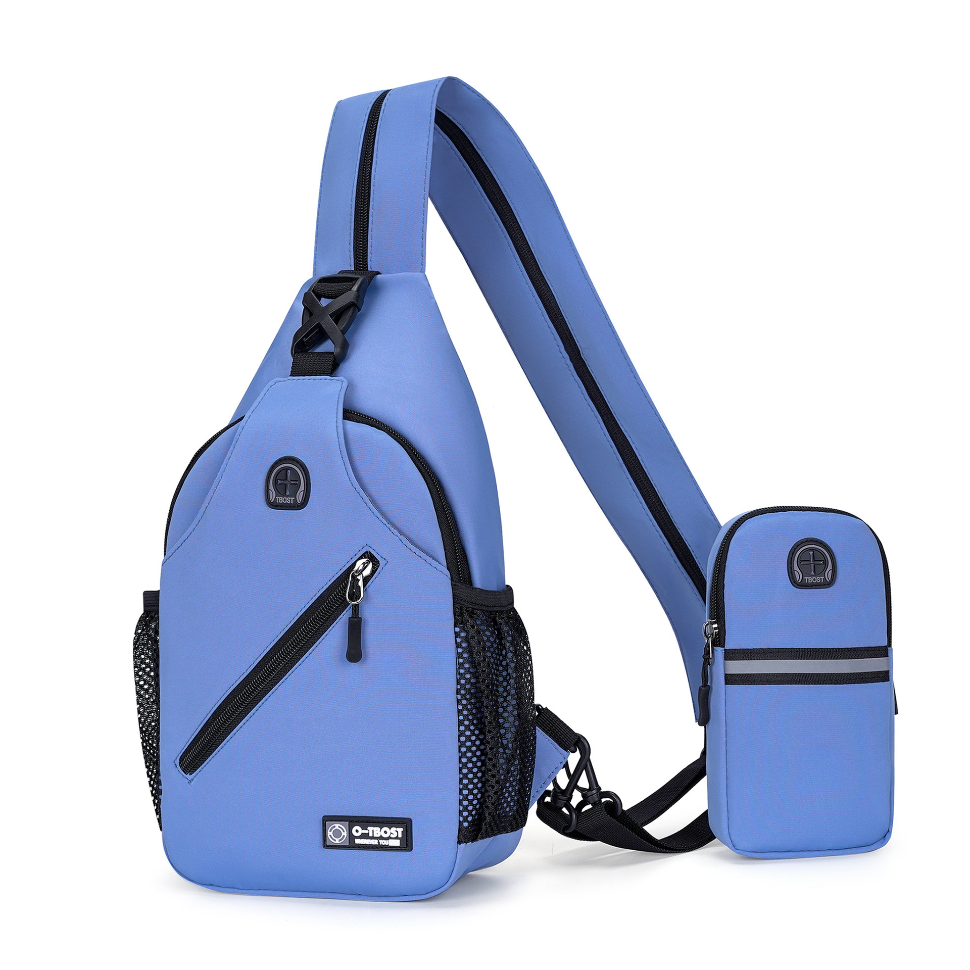 Cross border trend trend men s chest bag new fashionable multifunctional backpack designer men s waterproof large capacity crossbody bagmen
