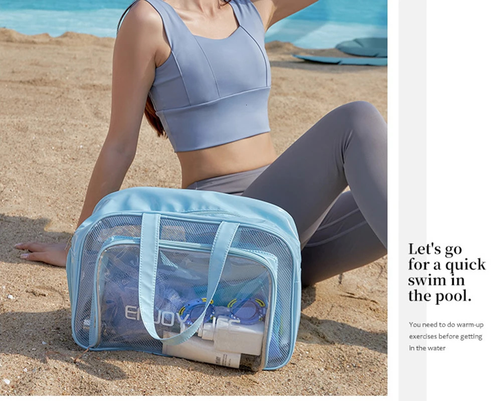 Swimming Bag Storage Large Capacity Wet and Dry Separation Sports Beach Fitness Special Travel Makeup Bag 250605