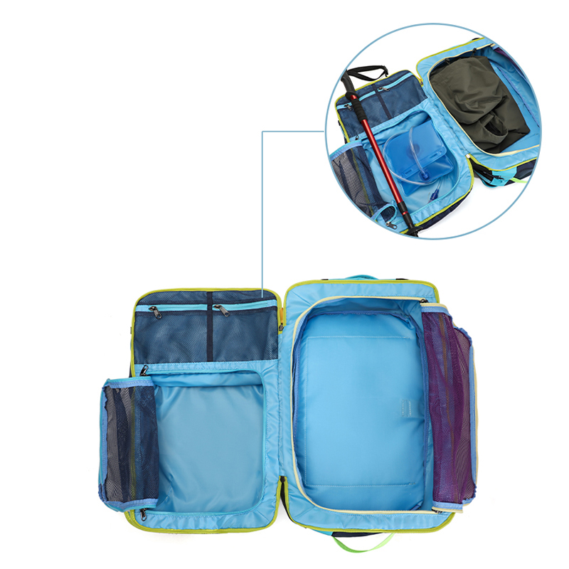 Outdoor for both men women, lightweight travel backpack, hiking and sports bag, large capacity backpack