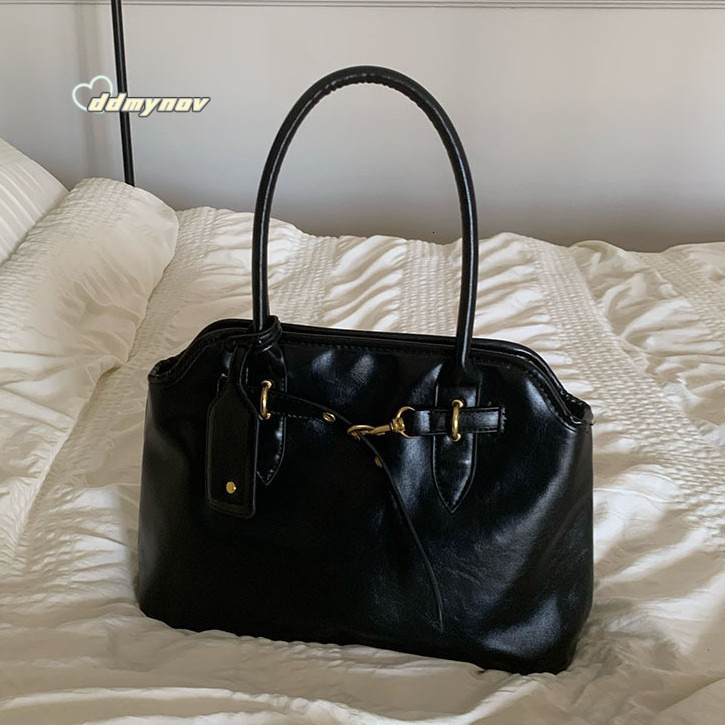 Large Capacity Tote 2025 New High-end Handbag Shoulder Underarm Briefcase Commuter Women's Bag ddmynov