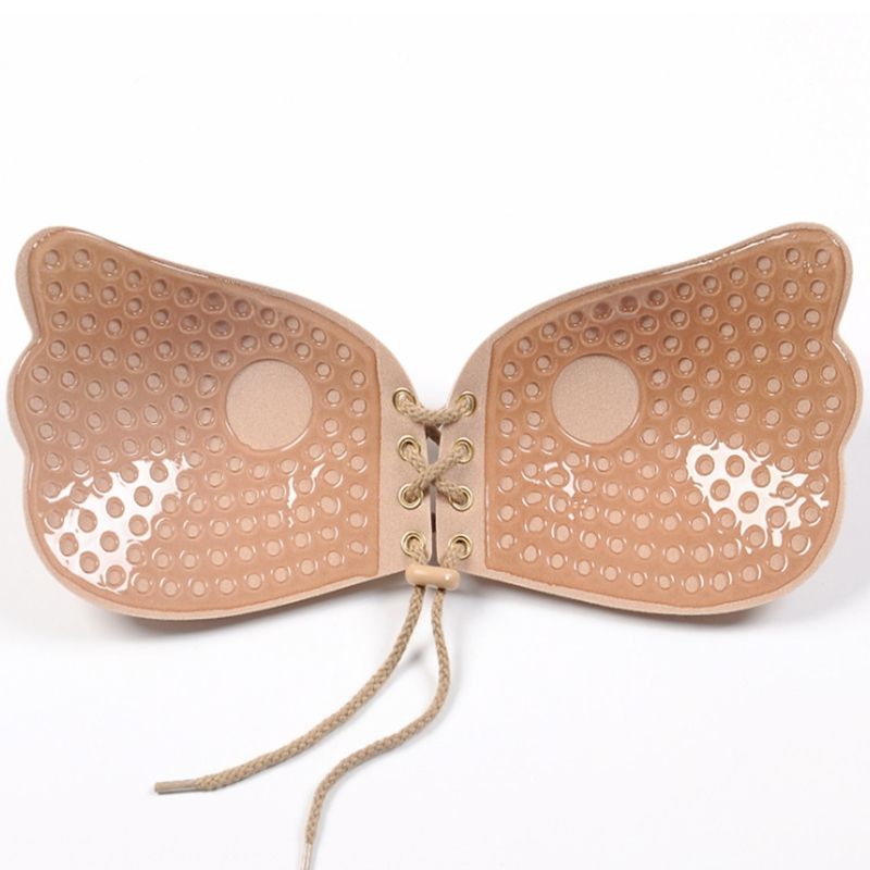 Invisible Bra Nubra Butterfly Wing Bras Push-up Seamless Strapless Backless Bra Self Adhesive Stick On