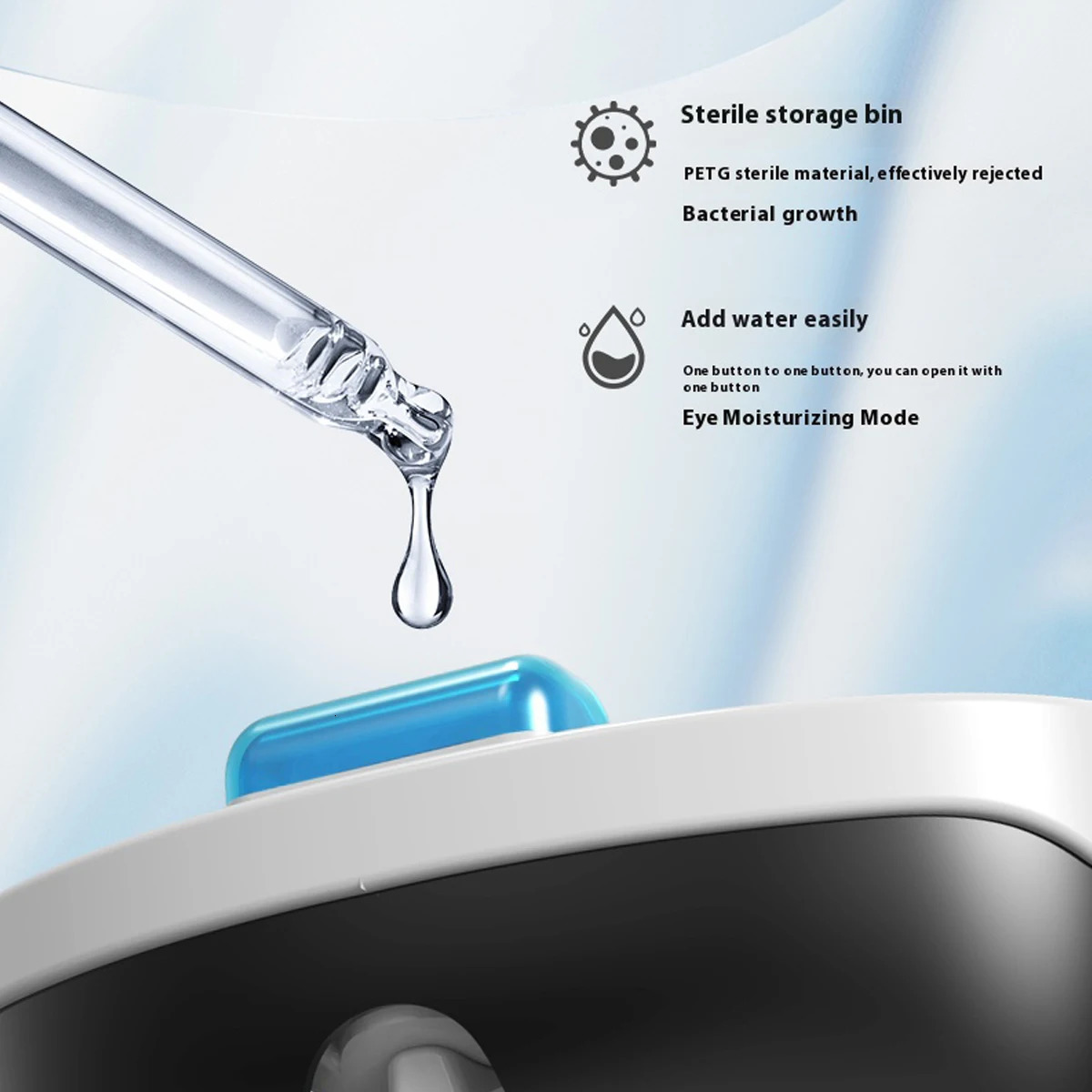 Spray eye moistener Moisturize steam glasses to alleviate dryness and eliminate eye fatigue Eye care Nano moisturizing eye care 250603