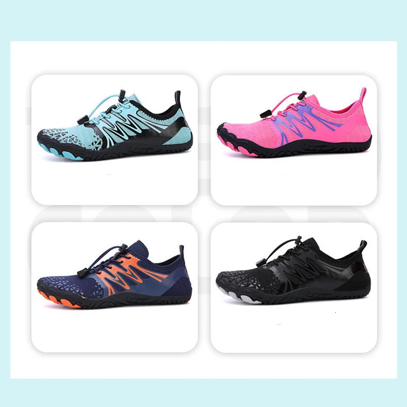 EOCENE Men Women Barefoot Outdoor Sports Aqua Shoes Quick-drying Beach Swimming Fitness Wading Hiking Cycling Water Sneakers 250604