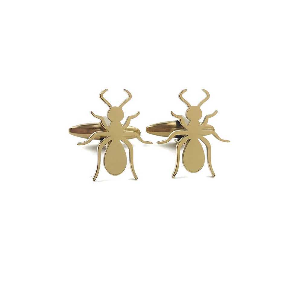 New - Stainless Steel Cufflinks Cool Ant Design Fashion Sleeve Pin Boyfriend Epaulette Gift W250606