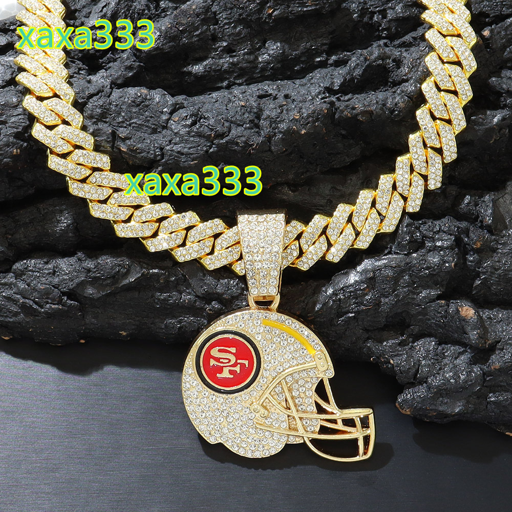 Custom Champion Pendant Sports Teams Football Field Hockey Rugby Cap Vintage Necklace Hip Hop Necklace Customize