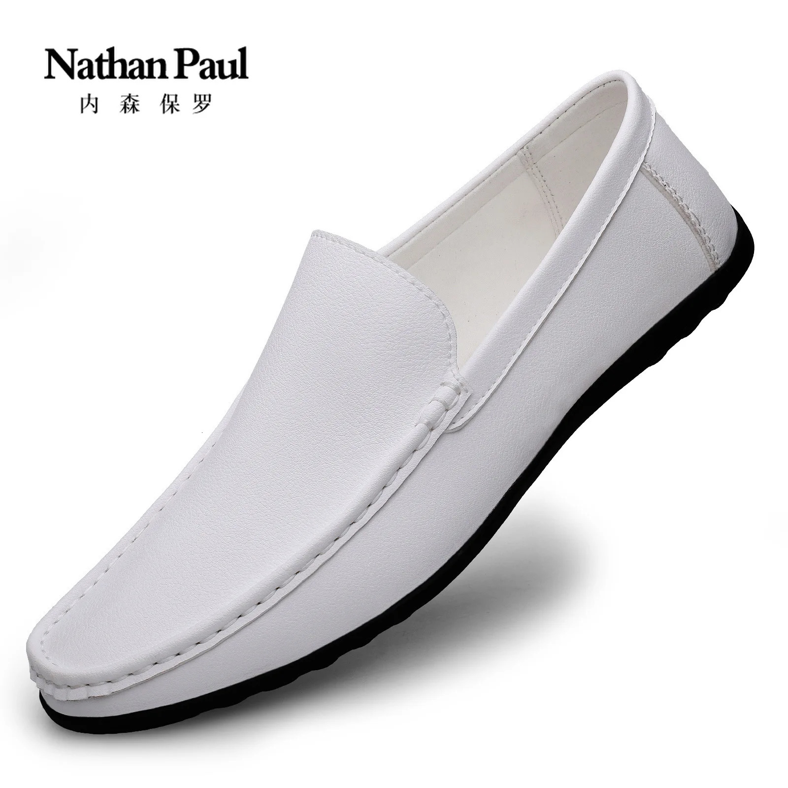 Loafers mens summer mens casual style lazy shoes low-top soft-soled trendy mens shoes driving casual mens shoes 250605