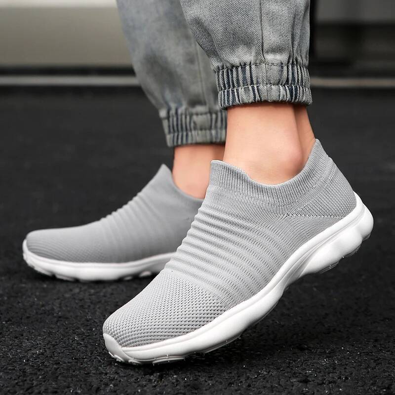 ddmyoutdoor Women Outdoor Hiking Summer Breathable Sports Mesh Lightw Soft Sole Travel Couple Walking Casual Elastic Socks Shoes Large Size Outdoor Sh